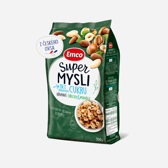 Super mysli ořechy a mandle