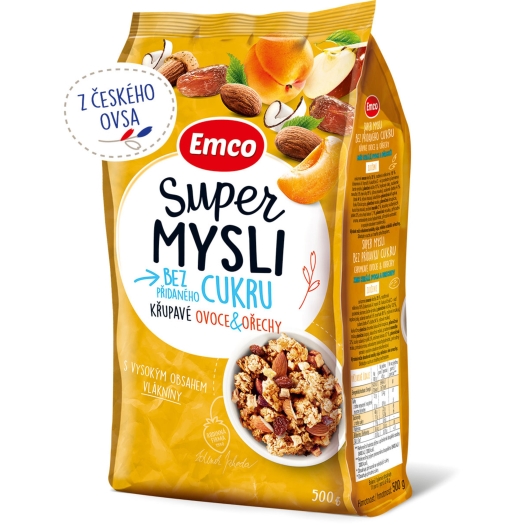 Super mysli ovoce a ořechy