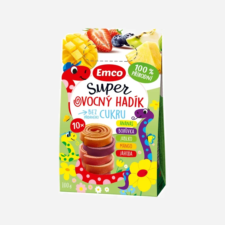 Super ovocný hadík multipack