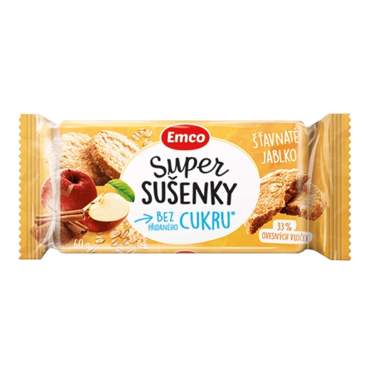 Super sušenky jablko