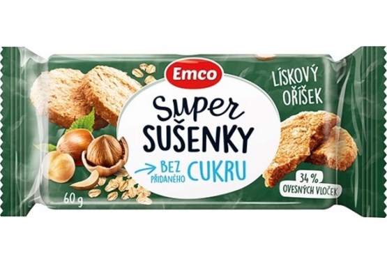 Super sušienky lieskový oriešok