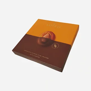 Sušené broskve v čokoládě s mandlemi