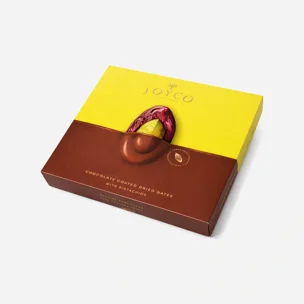 Sušené datle v čokoládě s pistáciemi