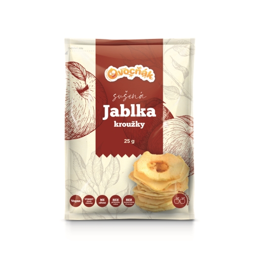 Sušené jablečné kroužky