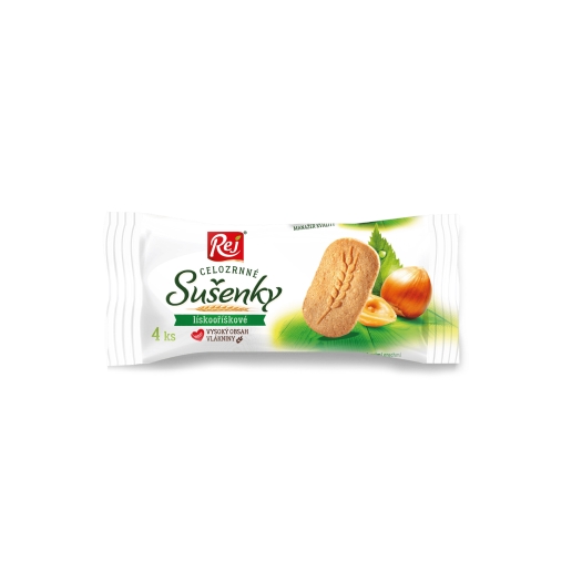Sušenky celozrnné lískooříškové