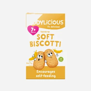 Sušenky měkké banánové