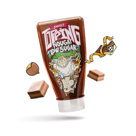 Sweet Topping - Nougat Low Sugar Twister