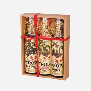 Syrob Červené ovoce (malina, višeň, černý rybíz) 12 x 1500  ml