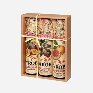 Syrob Hitovky (maracuja, malina, grep) 12 x 1500  ml