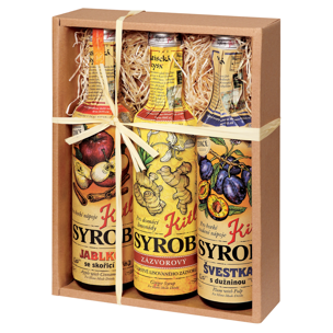 Syrob Horká trojka (jablko, zázvor a švestka)