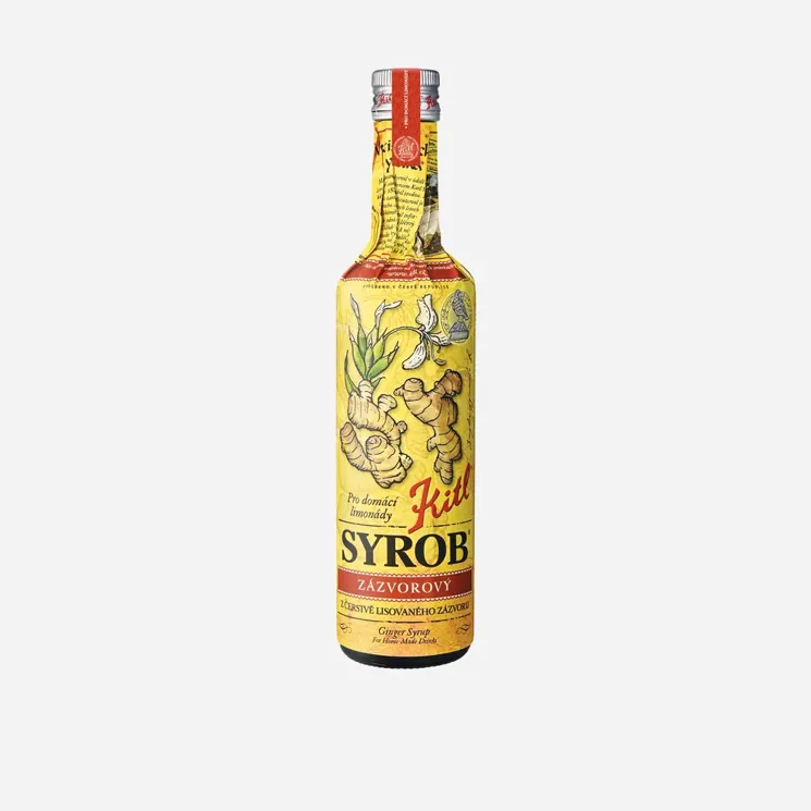 Syrob zázvorový 12 x 500  ml