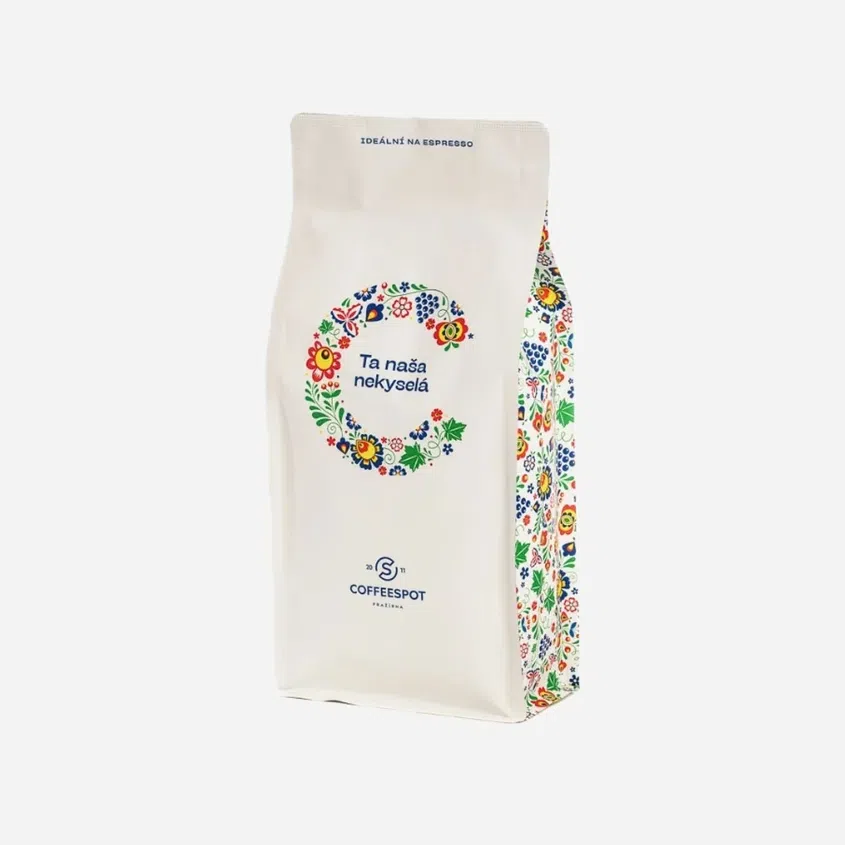 TA NAŠA nekyselá, Espresso směs