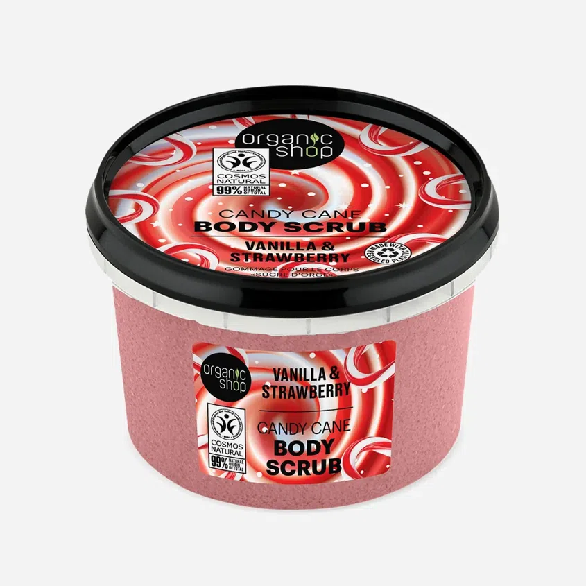 Tělový peeling Cukrová hůlka