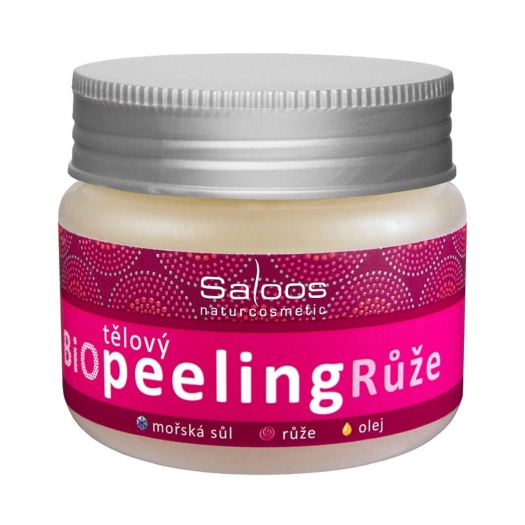 Tělový peeling růže BIO