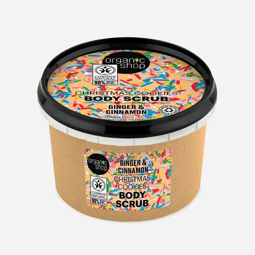 Tělový peeling Vánoční cukroví