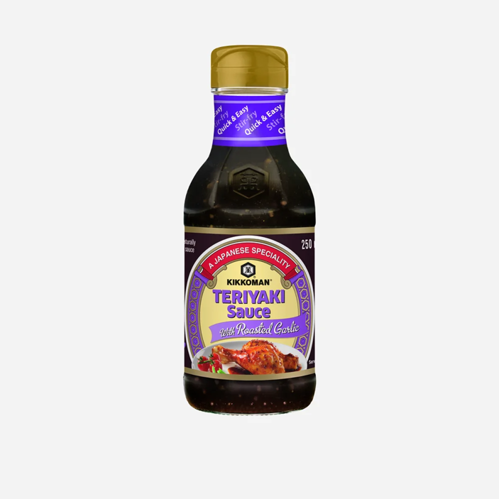 Teriyaki omáčka s pečeným česnekem