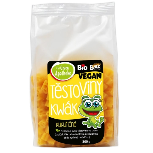 Těstoviny Kwák kukuřičné BIO