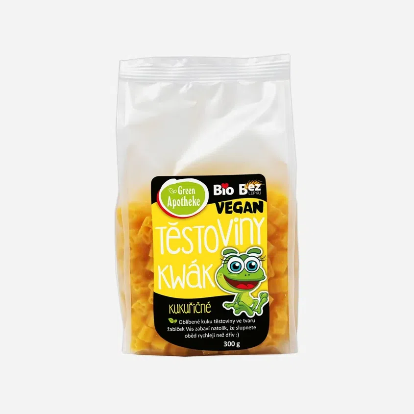 Těstoviny Kwák kukuřičné BIO