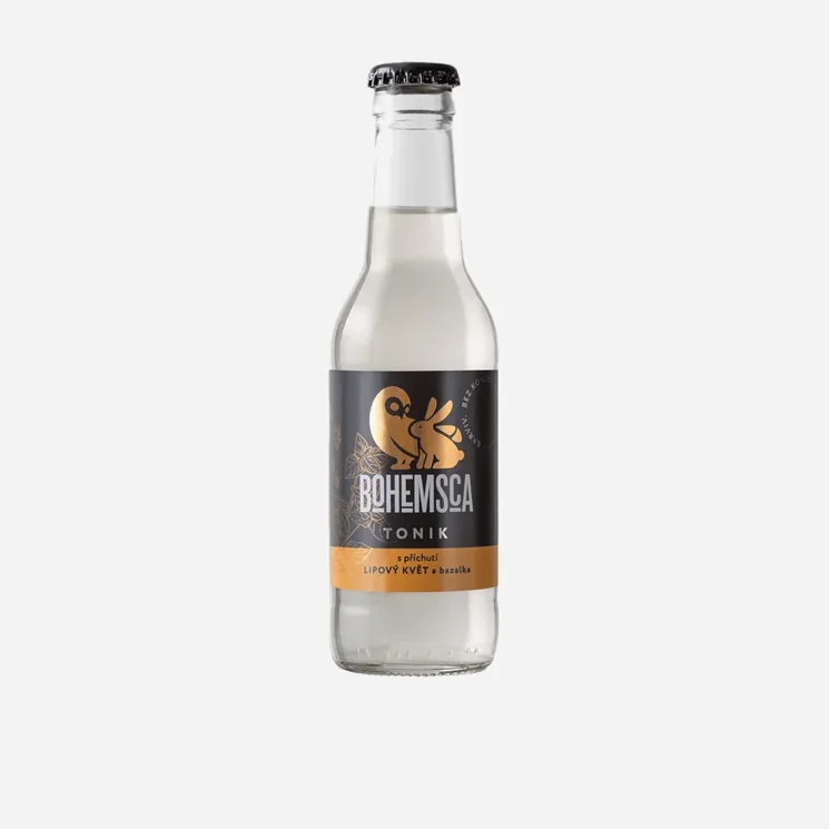 Tonic Lipový květ a bazalka 12 x 200 ml