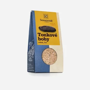 Tonkové boby mleté BIO