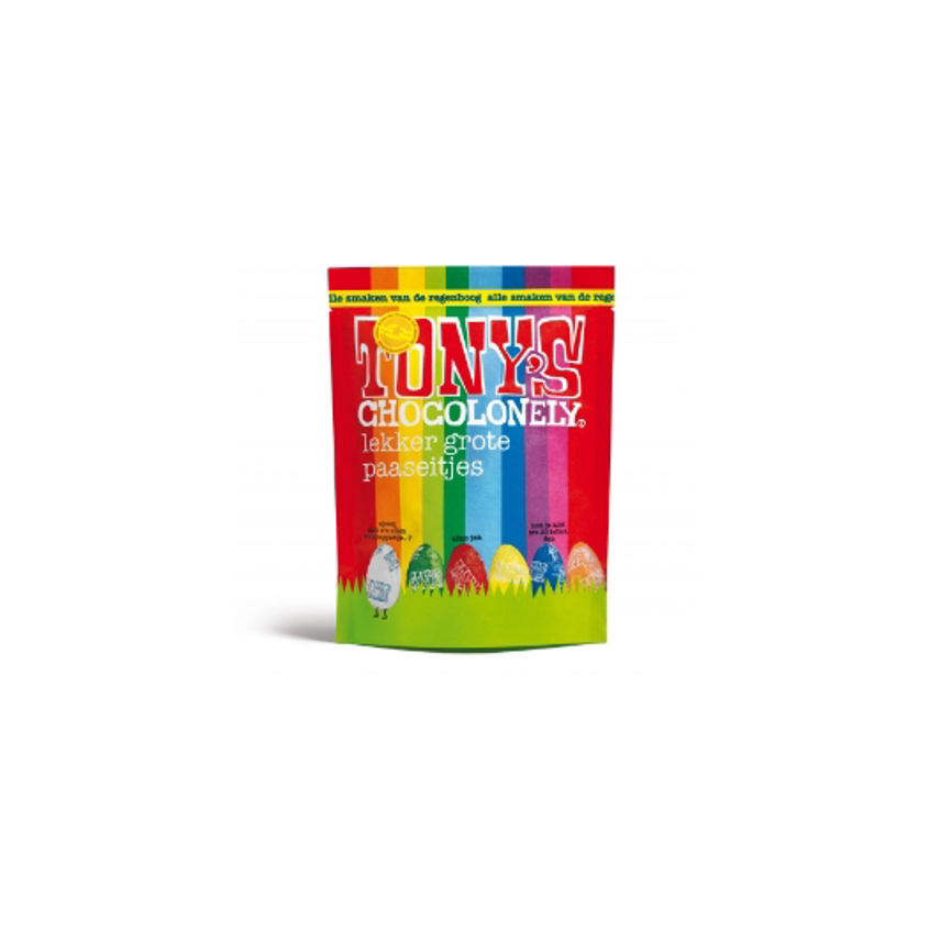 TONY´S CHOCOLONELY - Velikonoční vajíčka, Mix 18ks, pytlík 230g expirace