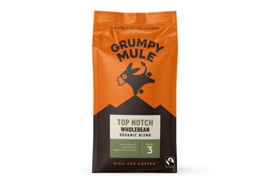 Top Notch zrnková káva Arabica BIO