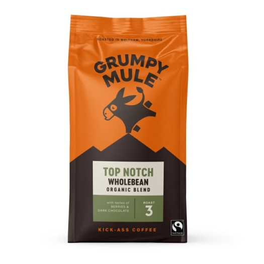 Top Notch zrnková káva Arabica BIO
