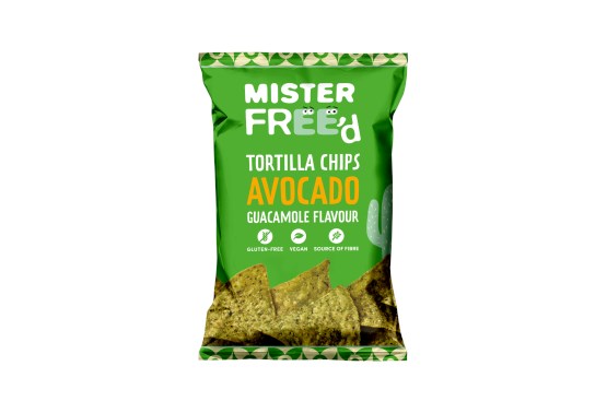 Tortilla chips avokádo
