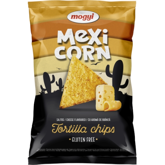 Tortilla chips kukuřičný snack se sýrovou příchutí