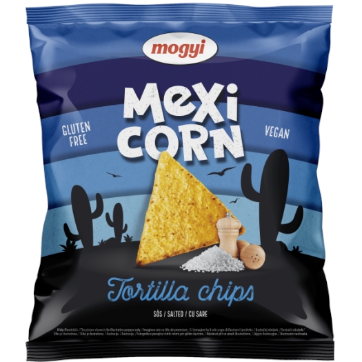 Tortilla chips kukuřičný snack solený