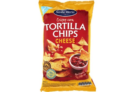 Tortilla chips syrové