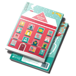 Tradiční čokoládový adventní kalendář