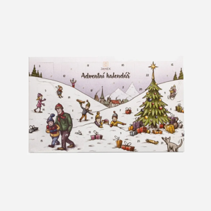 Tradiční čokoládový adventní kalendář