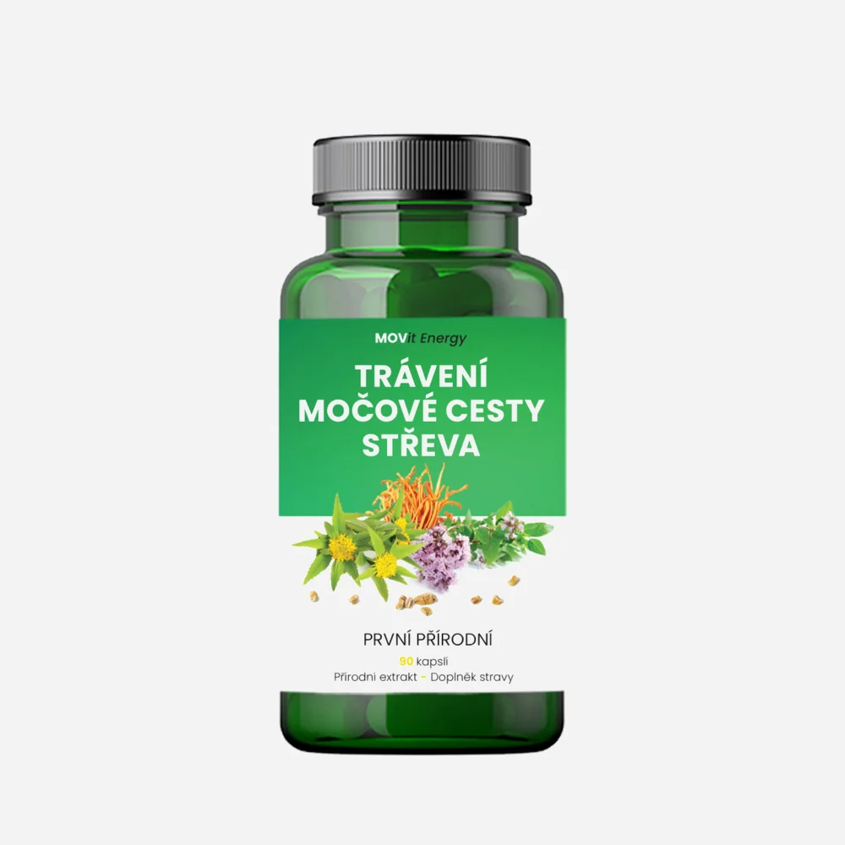 Trávení - Močové cesty - Střeva 90 kapslí