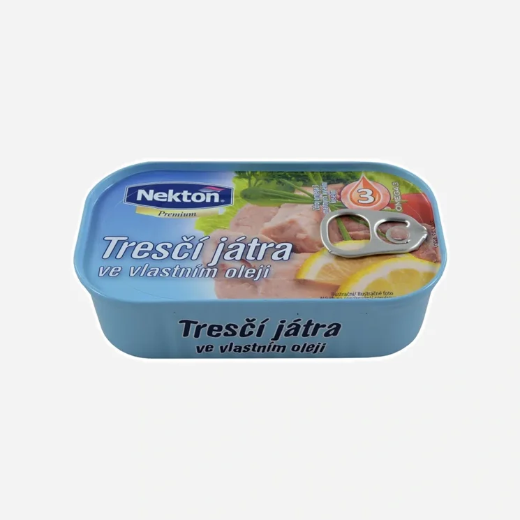Tresčí játra výběrová ve vlastním oleji 6 x 115 g