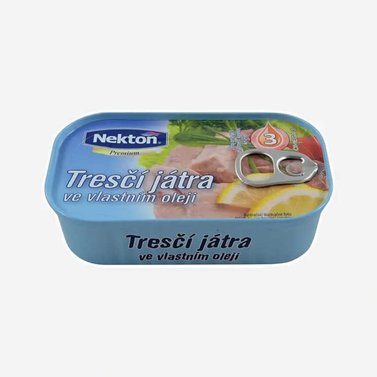 Tresčí játra výběrová ve vlastním oleji