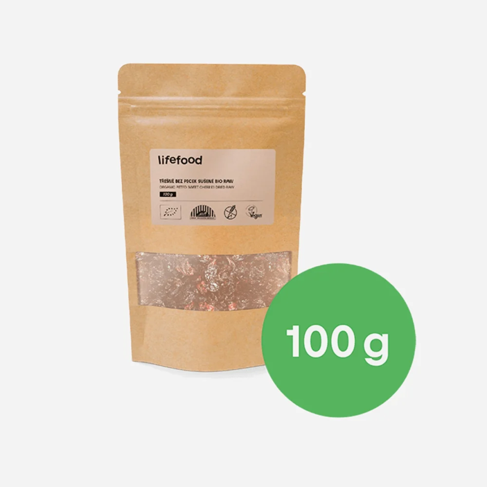 Třešně sušené bez pecek RAW BIO