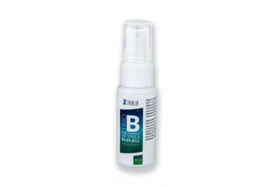 Trio B zmes vitmínů v spreji (B6, B9, B12)