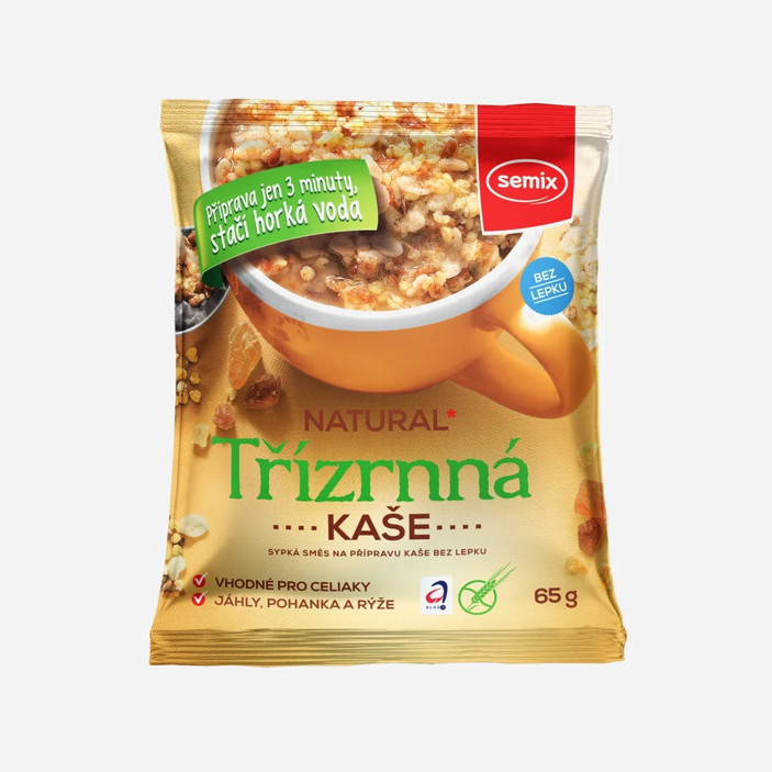 Třízrnná kaše natural