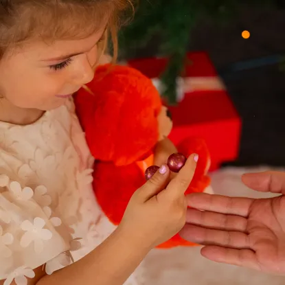 Třpytivé vánoční kuličky