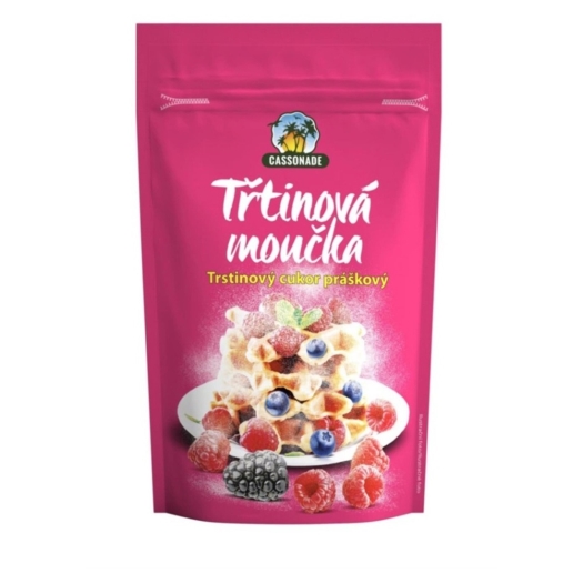 Třtinový cukr moučka