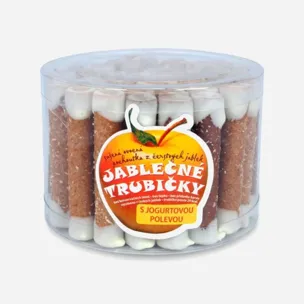 Trubičky jablečné s jogurtem dóza 12 x 420 g