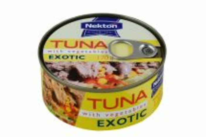 Tuňák kousky se zeleninou Exotic