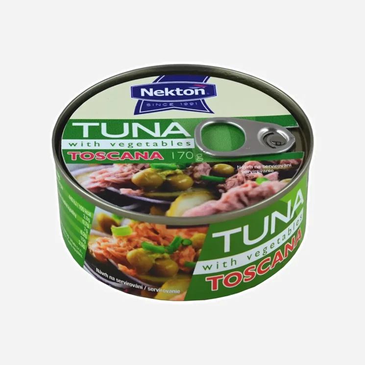 Tuňák kousky se zeleninou Toscana 6 x 170 g