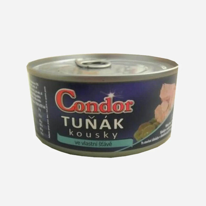 Tuňák kousky ve vlastní šťávě (plechovka)