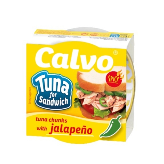 Tuňák s chilli paprikami Jalapeno ve slunečnicovém oleji