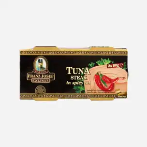 Tuňák steak v pikantním oleji 2x80 g 6 x 160 g