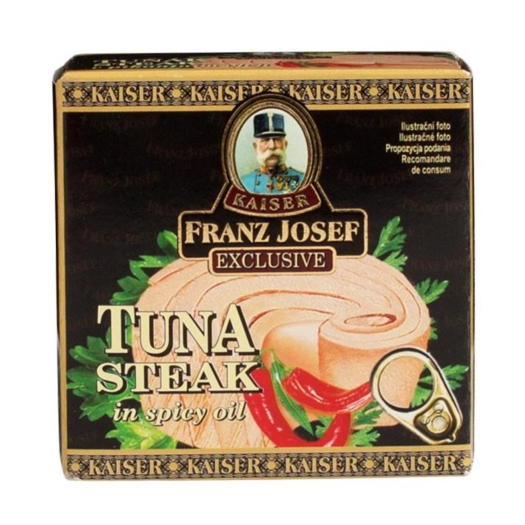 Tuňák steak v pikantním oleji