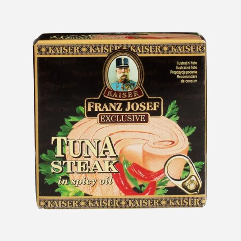 Tuňák steak v pikantním oleji