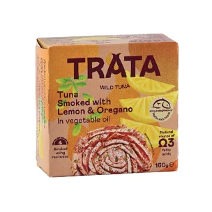 Tuňák uzený v rostlinném oleji citron a oregano